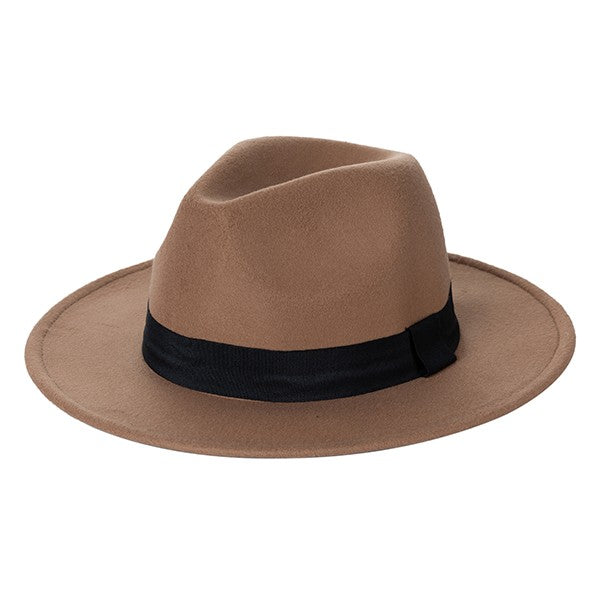 Faux Suede Gatsby Style Fedora (7 Colors)