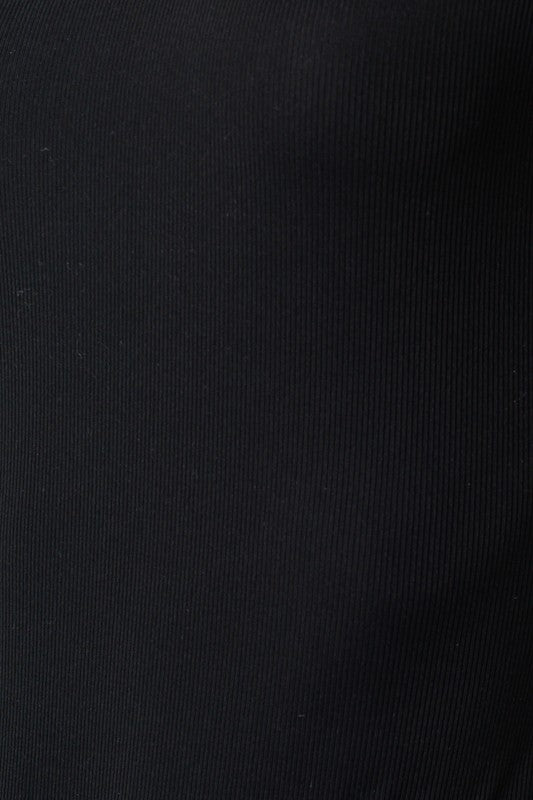 Round Neck Short Sleeve Bodysuit (3 Color Options)