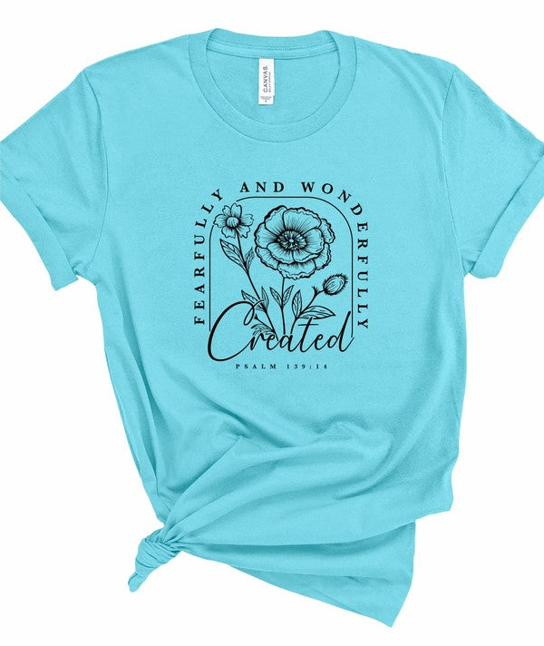 Fearfully and Wonderfully Created Graphic Tee (10 Colors)