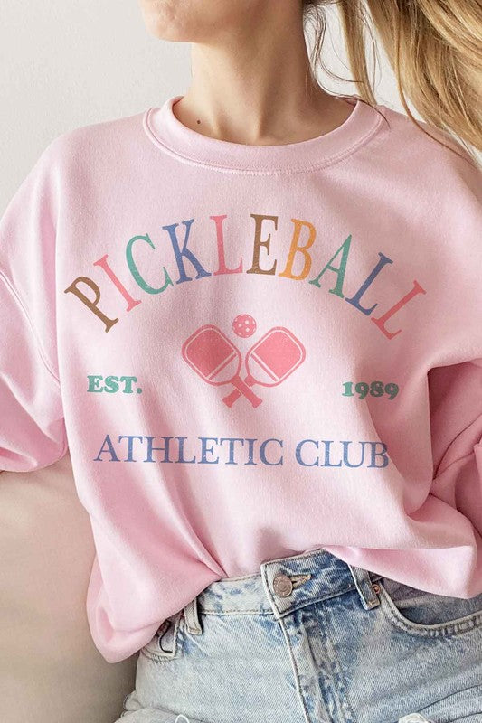 Pickleball Graphic Sweatshirt (4 Colors)