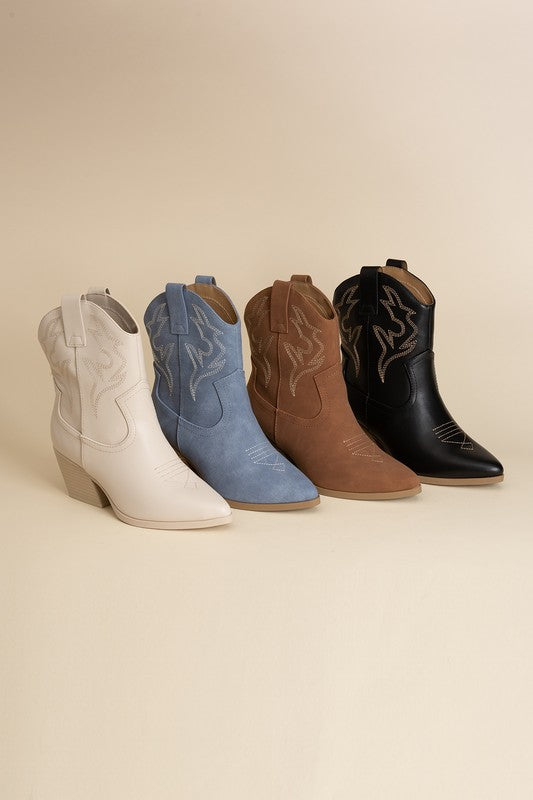 Blazing-S Western Boots (2 Colors)