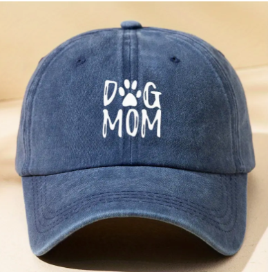 " Dog Mom" Baseball Cap