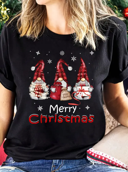 Christmas Hot Chocolate Gnomes Tee